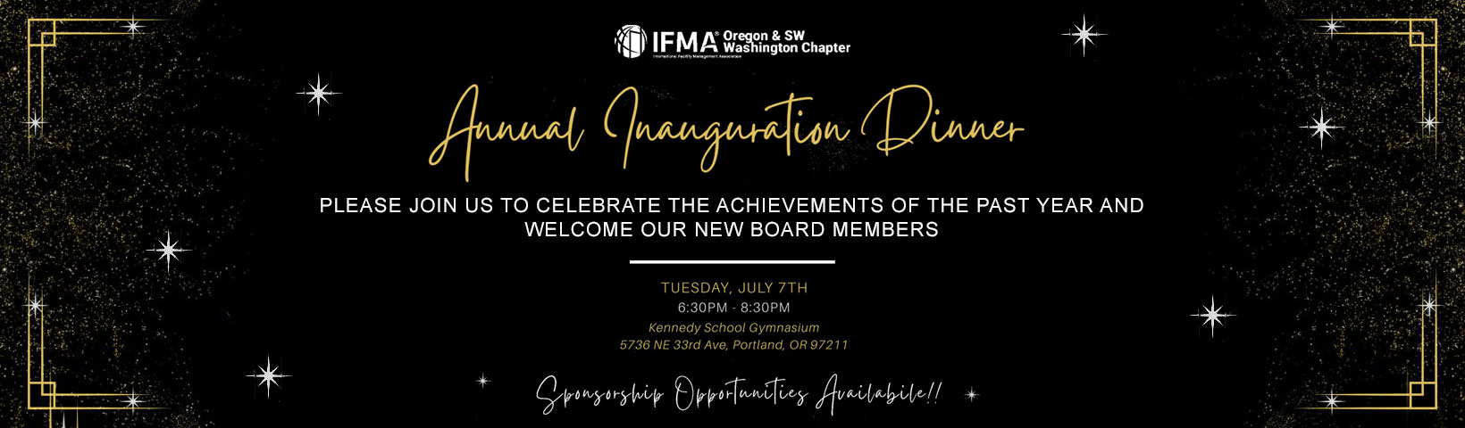 IFMA Inauguration dinner 2026
