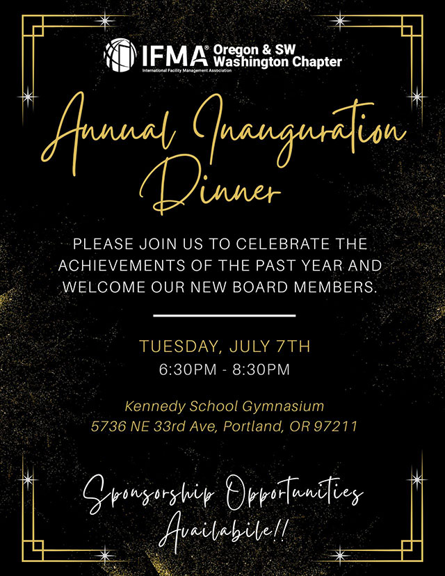 IFMA Inauguration dinner 2026